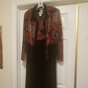 Velvet Jacket dress